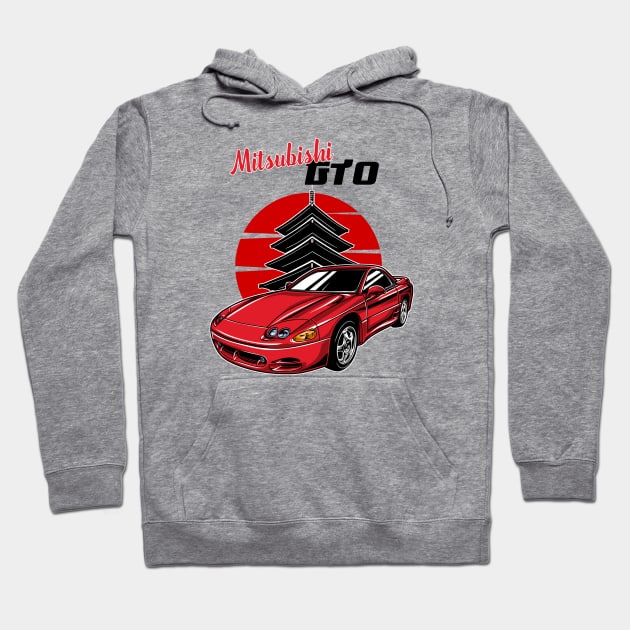 Mitsubishi GTO Hoodie by mirailecs